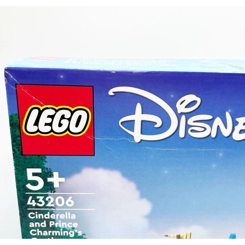 LEGO Disney Cinderella and Prince Charmings Castle 43206 NEW Sealed *READ